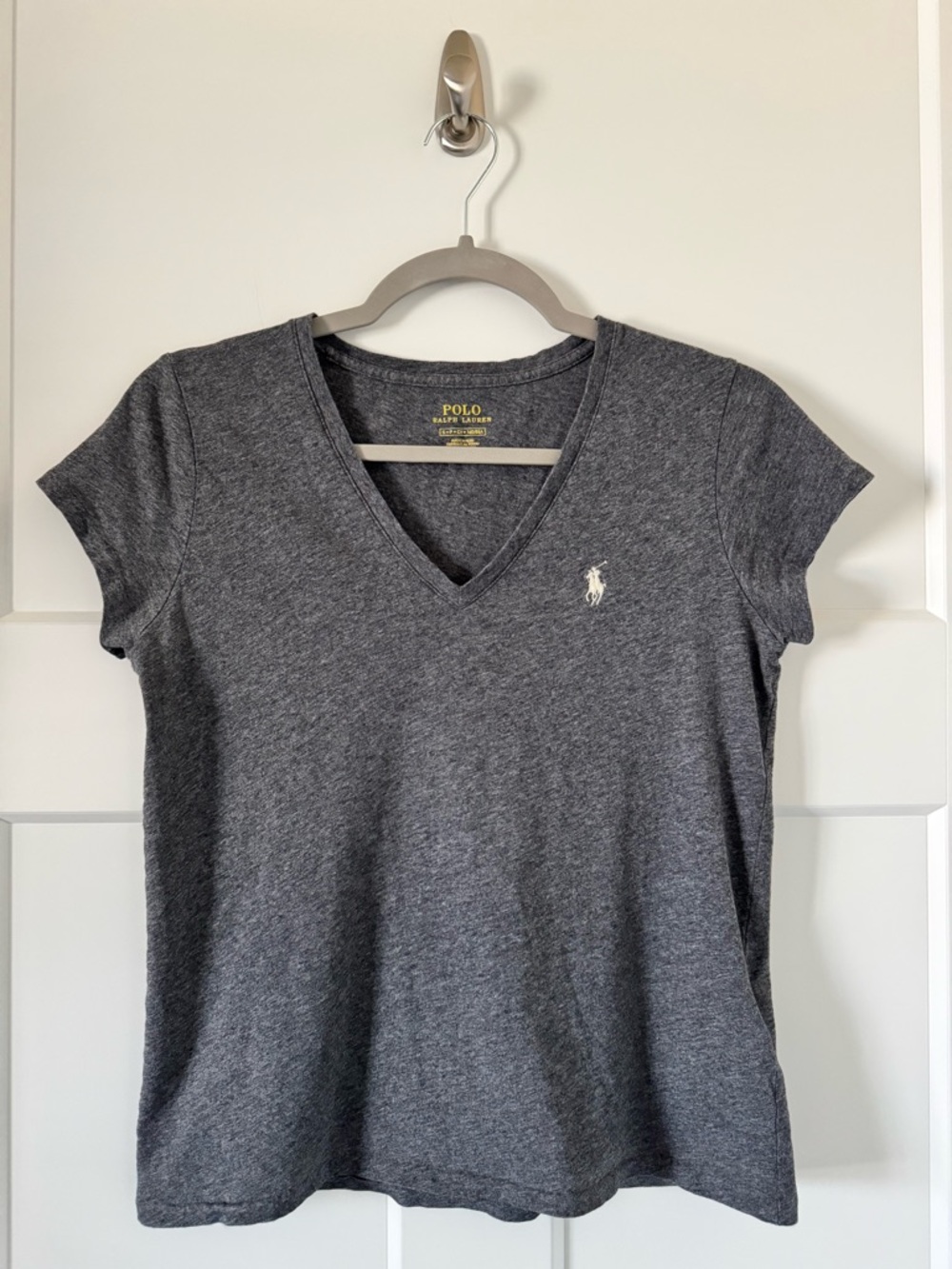 Polo Ralph Lauren Classic Fit Jersey Cotton V-Neck Short Sleeve Tee Size S